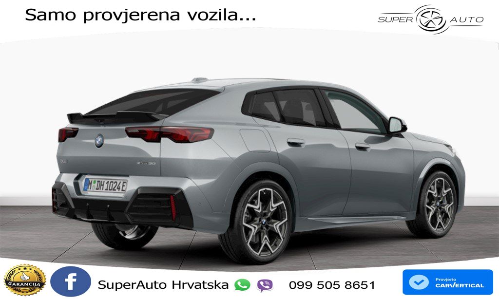 BMW iX2 66.5 kWh (313 KS) xDrive30 M Sport LED+GR SJED+ACC
