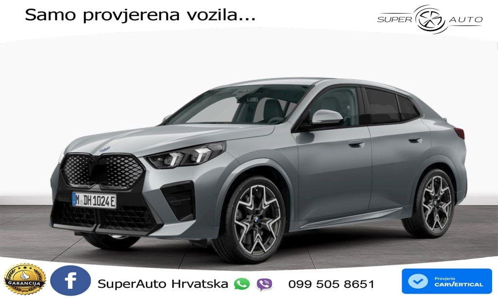 BMW iX2 66.5 kWh (313 KS) xDrive30 M Sport LED+GR SJED+ACC