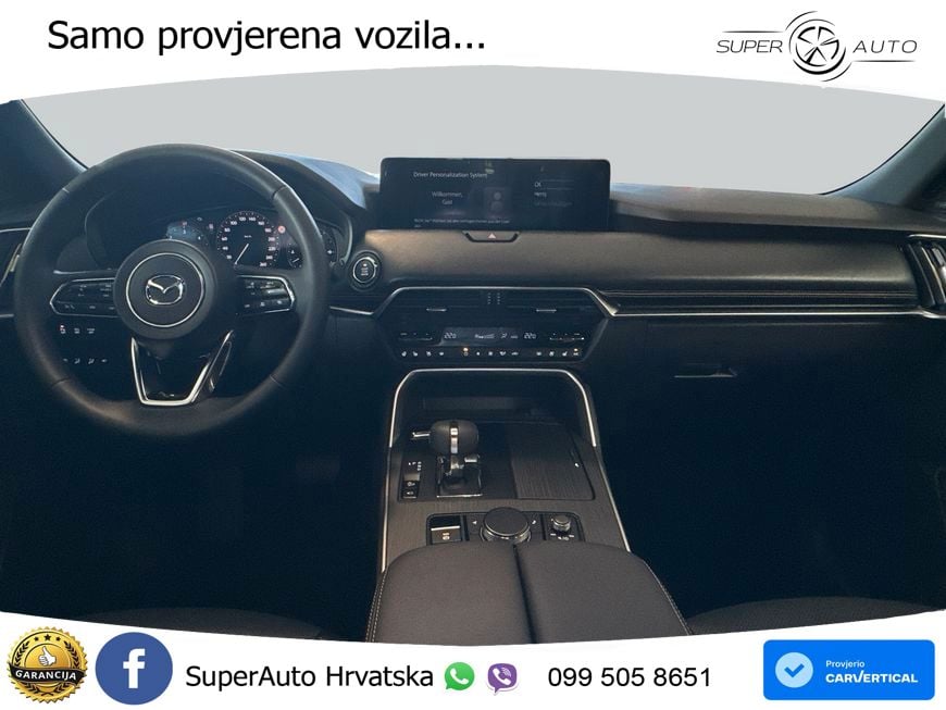 Mazda CX-60 3.3 e-Skyactiv D (254 KS) AWD Automatic LED+GR SJED+ACC