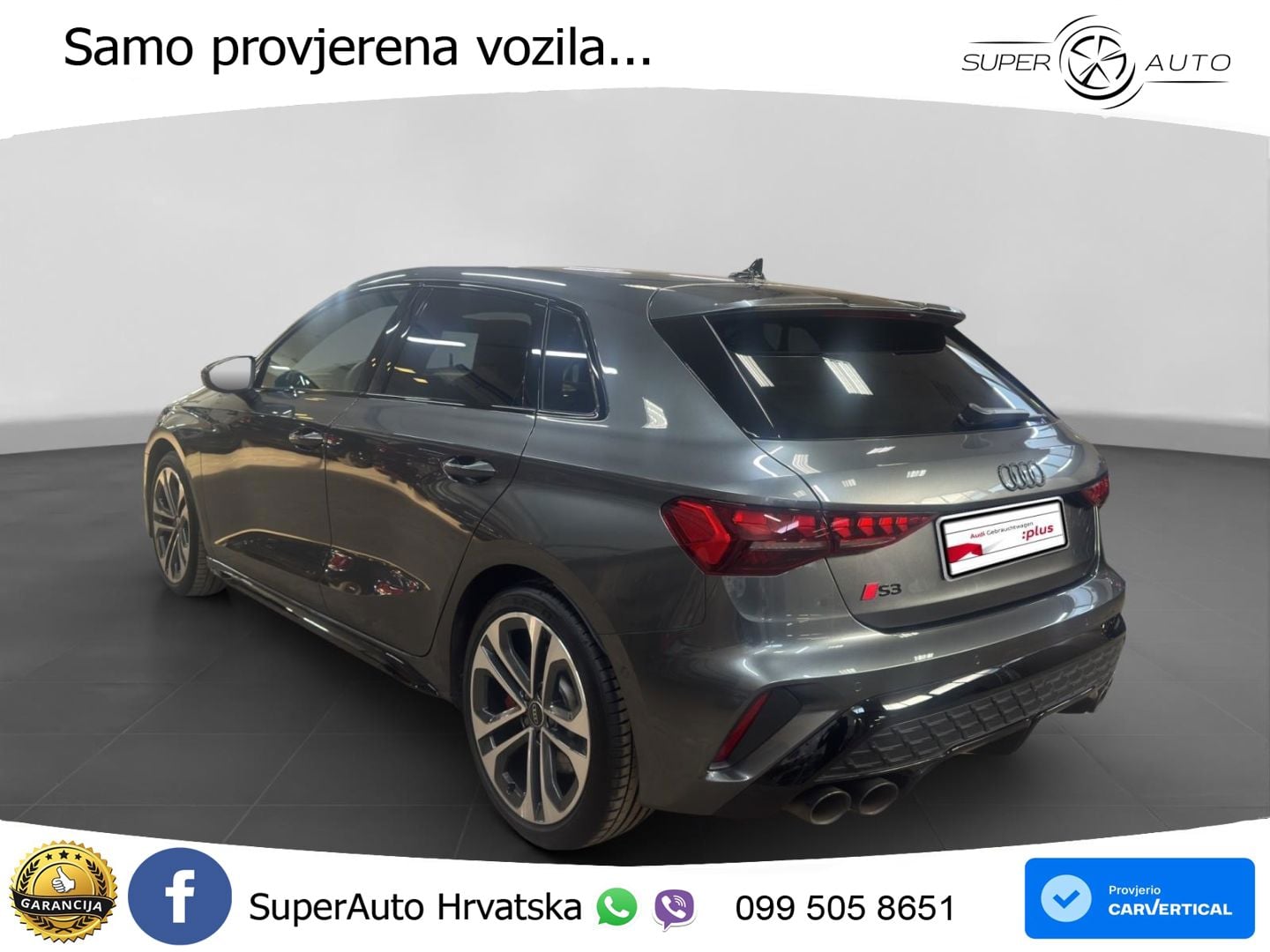 Audi S3 2.0 TFSI (333 KS) quattro S tronic LED+GR SJED+ACC