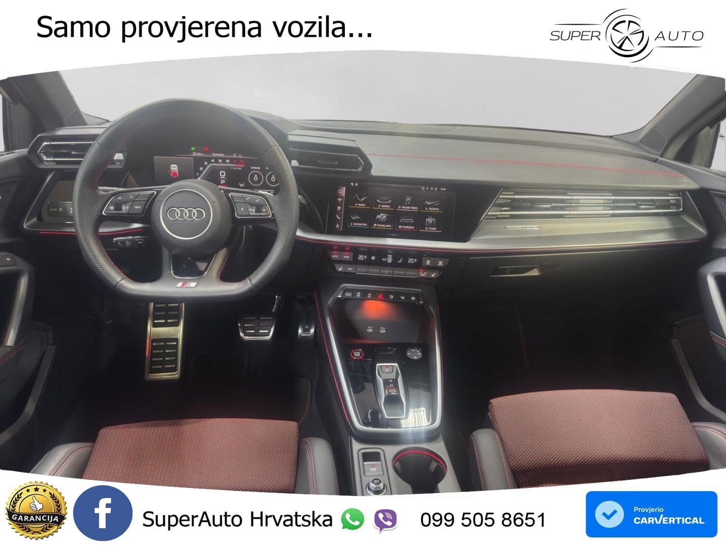 Audi S3 2.0 TFSI (333 KS) quattro S tronic LED+GR SJED+ACC