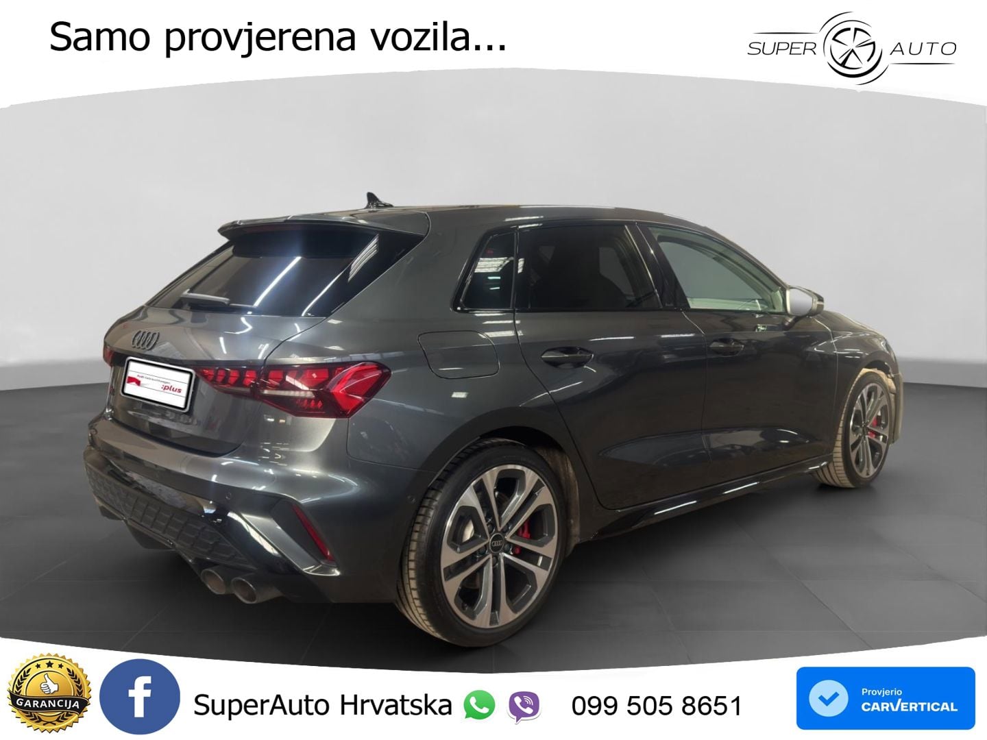 Audi S3 2.0 TFSI (333 KS) quattro S tronic LED+GR SJED+ACC