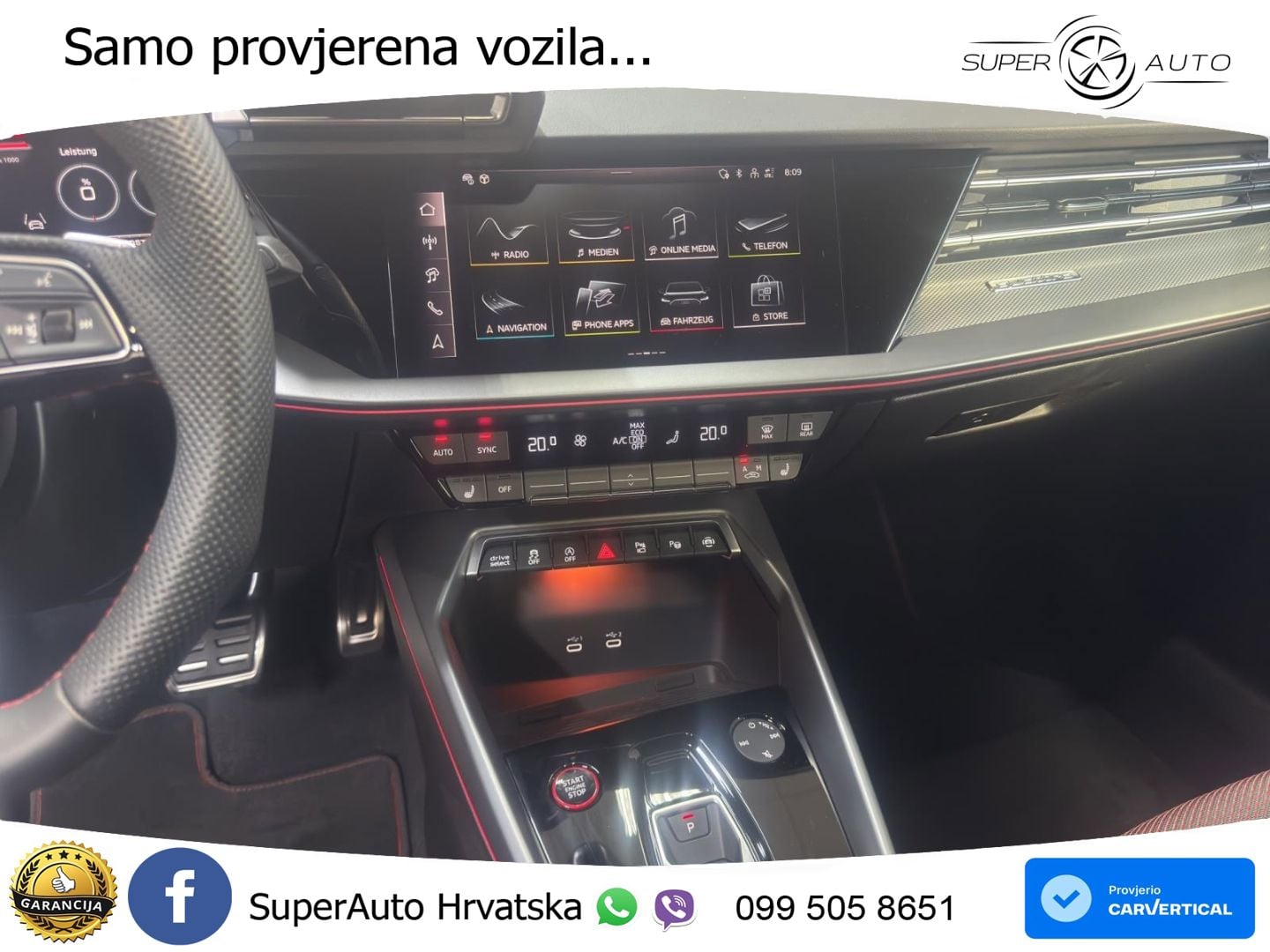 Audi S3 2.0 TFSI (333 KS) quattro S tronic LED+GR SJED+ACC