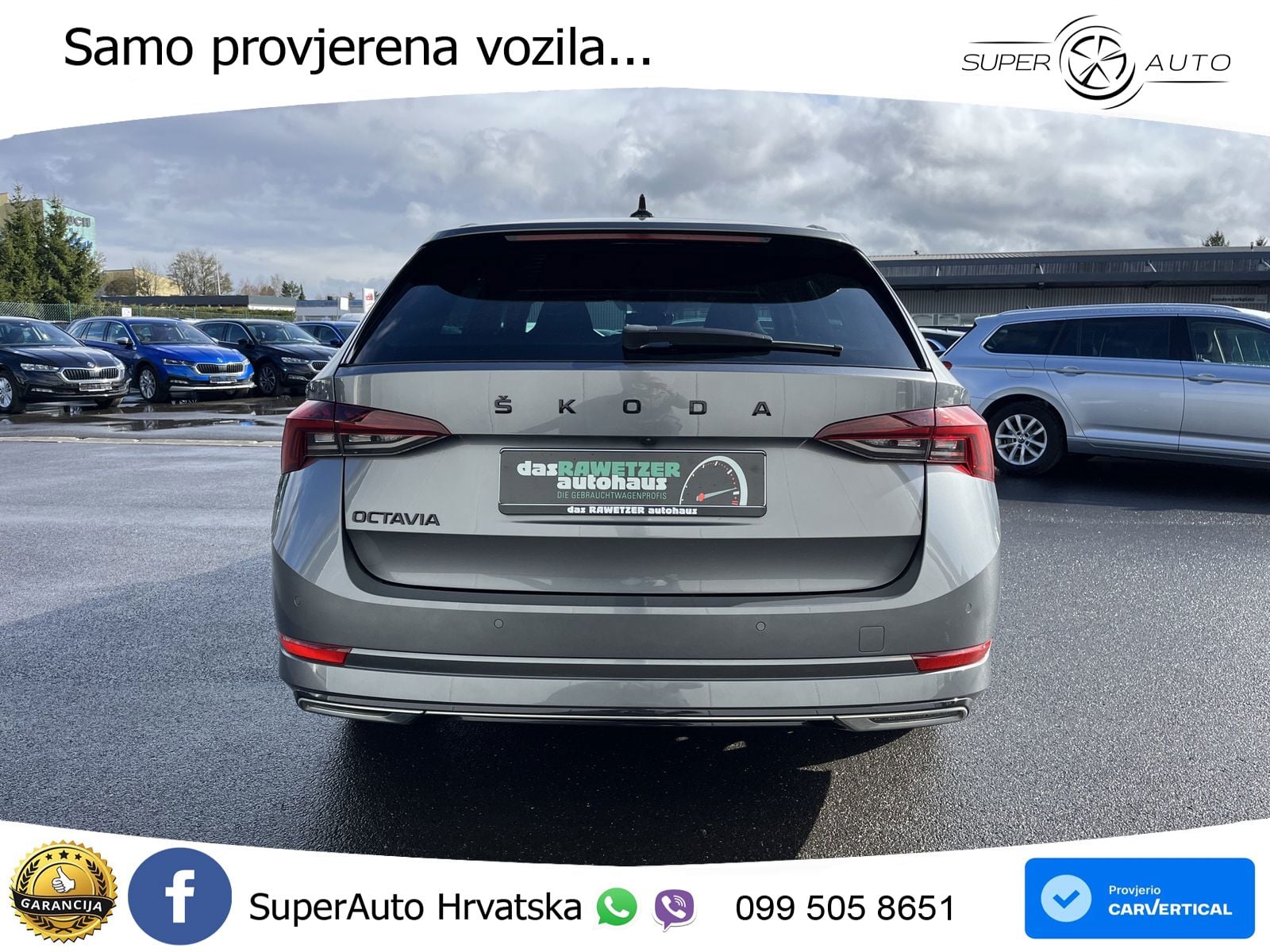 Škoda Octavia Combi 2.0 TDI (150 KS) DSG SportLine LED+GR SJED+ACC