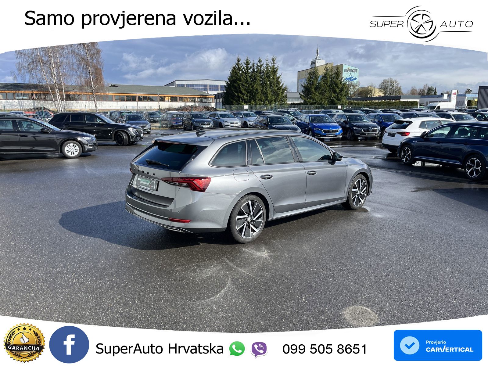 Škoda Octavia Combi 2.0 TDI (150 KS) DSG SportLine LED+GR SJED+ACC