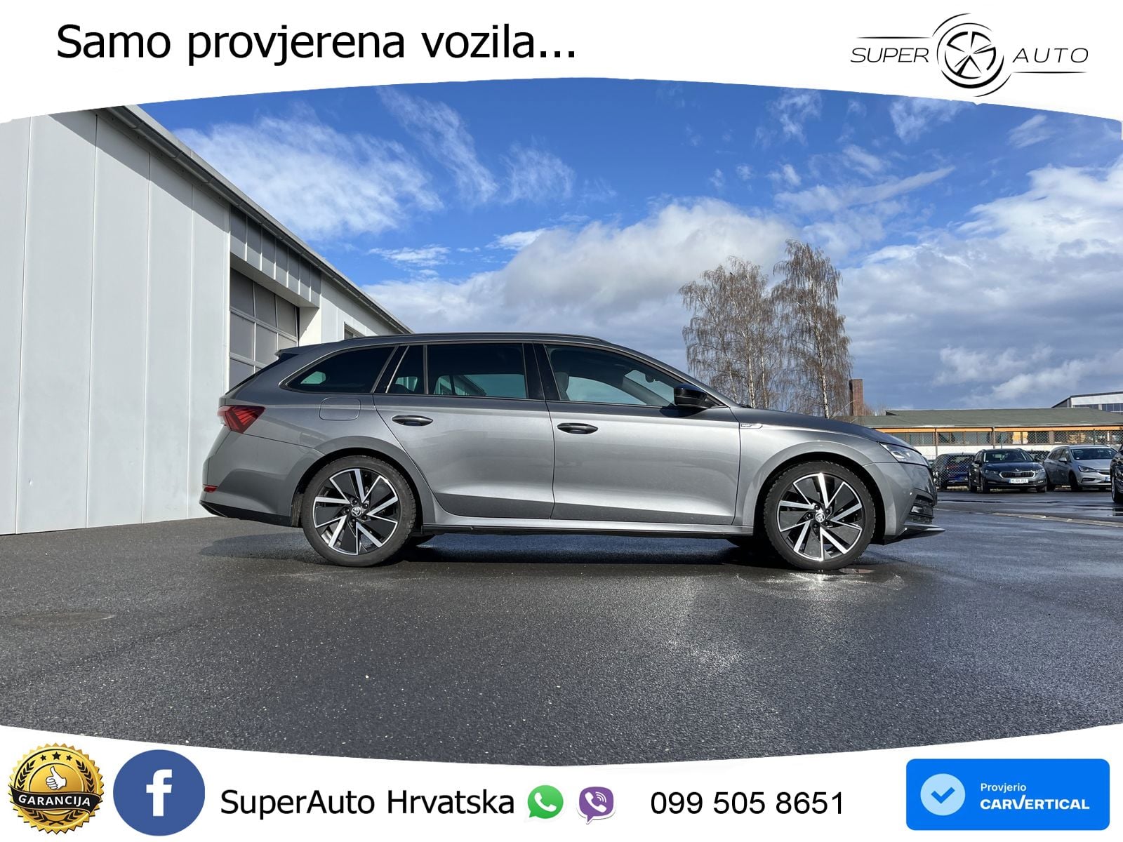 Škoda Octavia Combi 2.0 TDI (150 KS) DSG SportLine LED+GR SJED+ACC