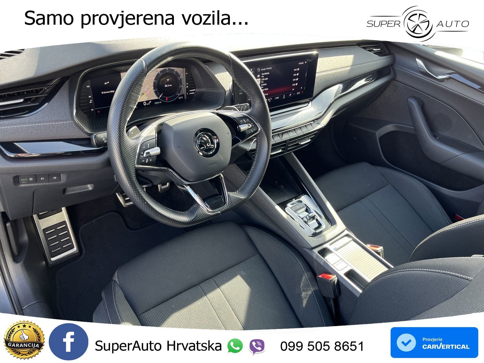 Škoda Octavia Combi 2.0 TDI (150 KS) DSG SportLine LED+GR SJED+ACC