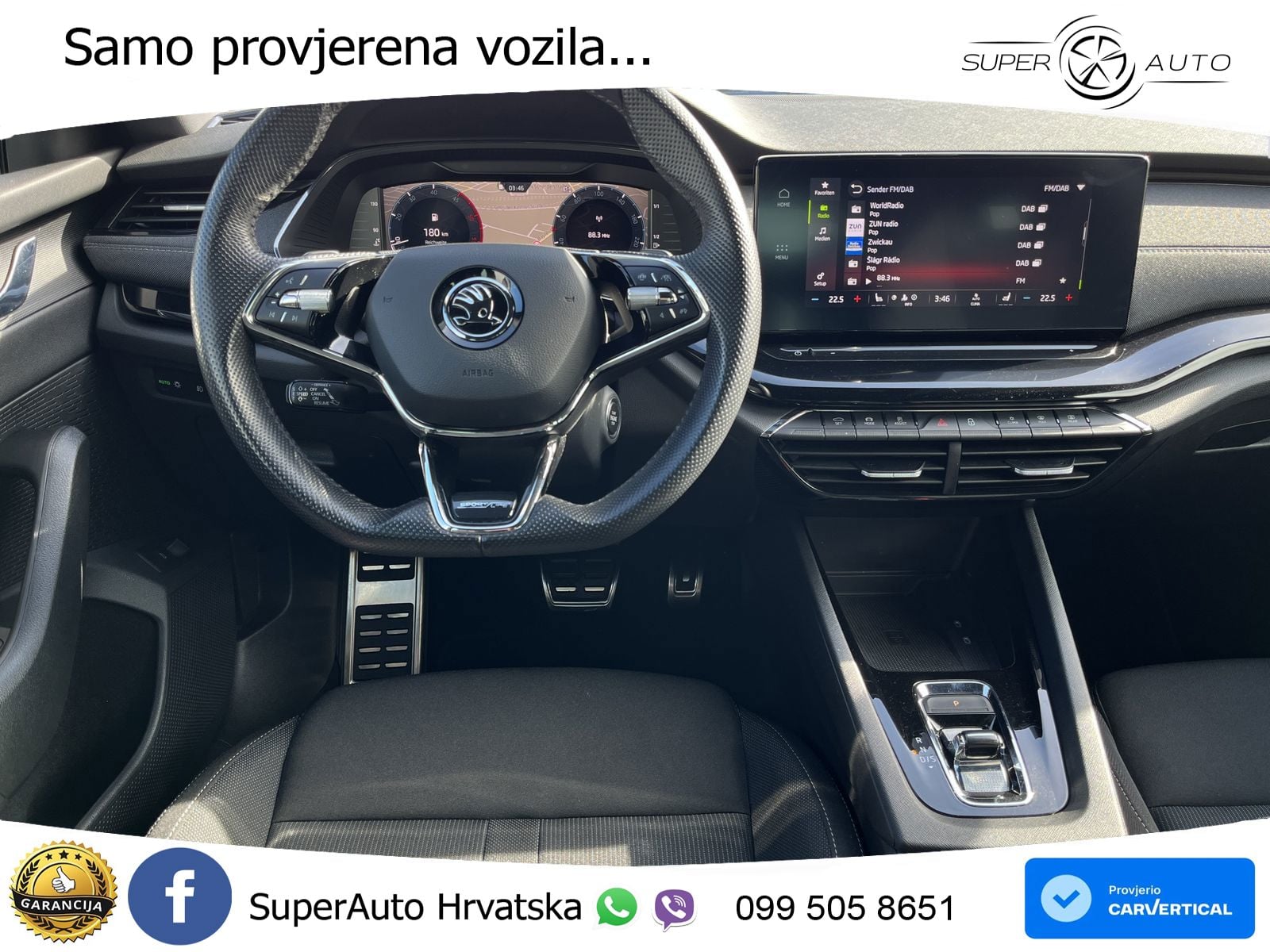 Škoda Octavia Combi 2.0 TDI (150 KS) DSG SportLine LED+GR SJED+ACC