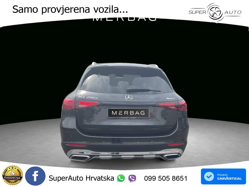 Mercedes GLC 200d (163 KS) 4MATIC 9G-TRONIC Avantgarde LED+GR SJED+ACC