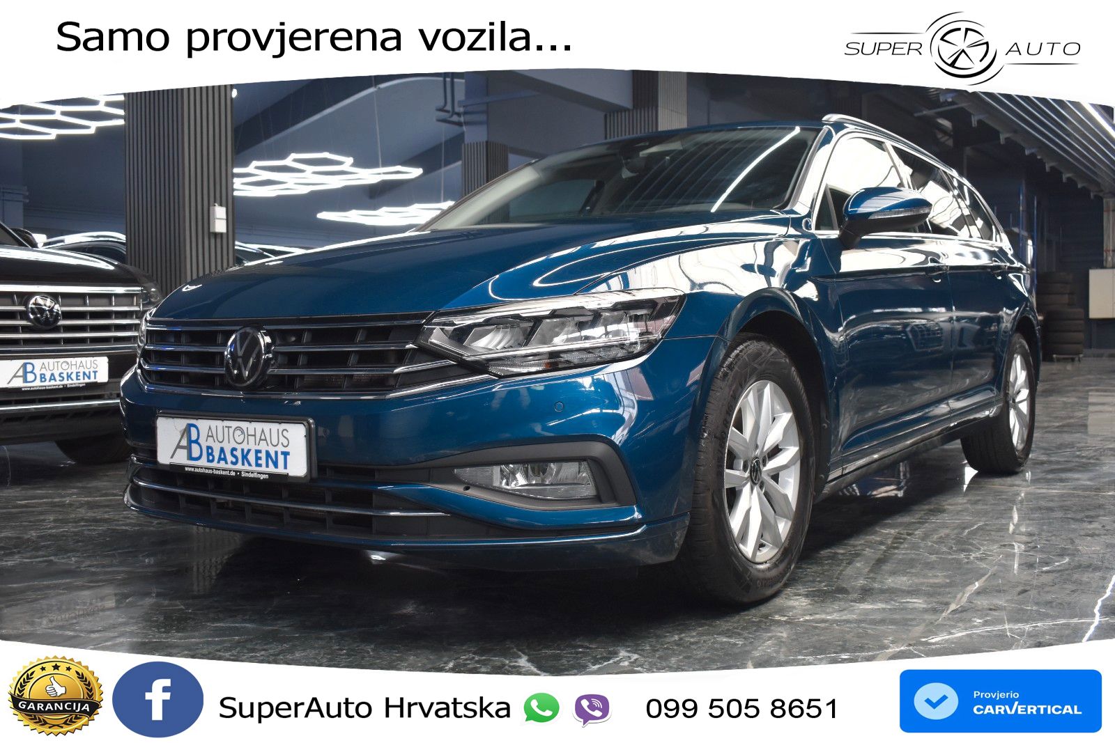 Volkswagen Passat Variant 2.0 TDI (150 KS) DSG Business LED+GR SJED+ACC