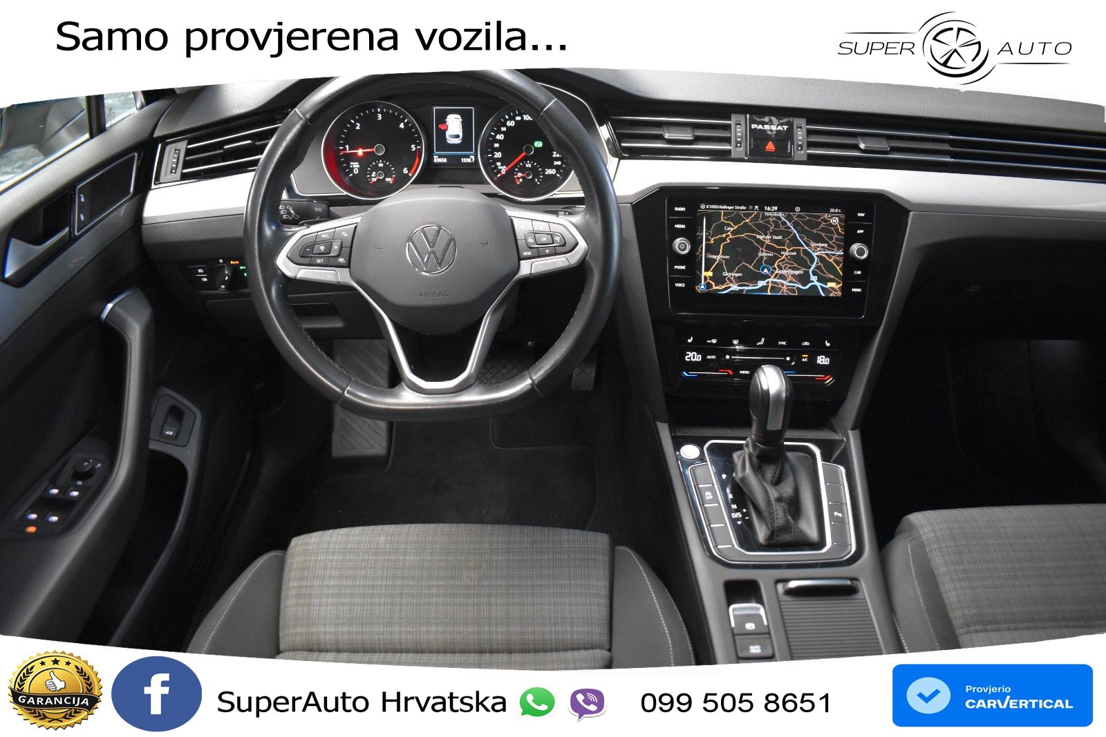 Volkswagen Passat Variant 2.0 TDI (150 KS) DSG Business LED+GR SJED+ACC