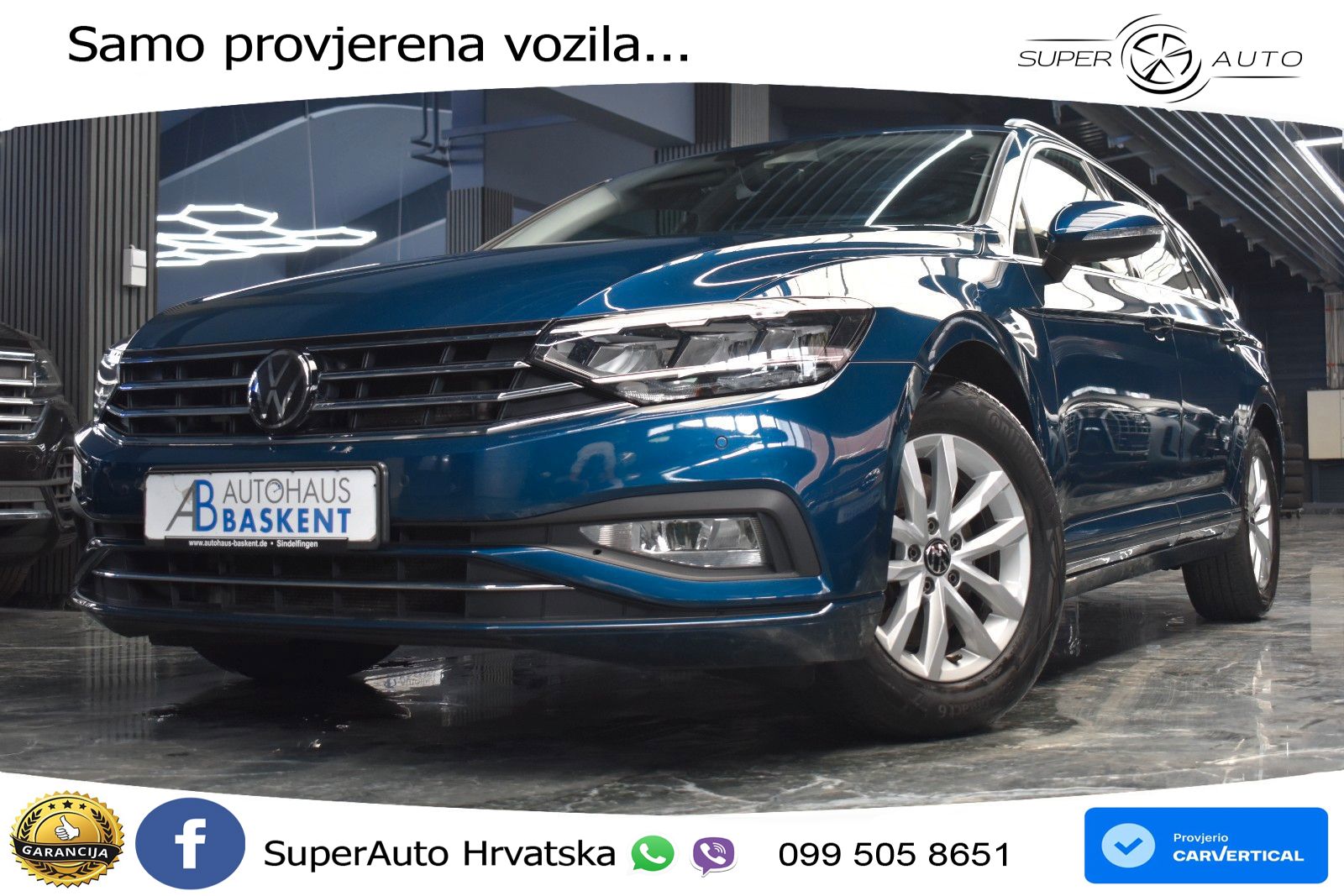 Volkswagen Passat Variant 2.0 TDI (150 KS) DSG Business LED+GR SJED+ACC