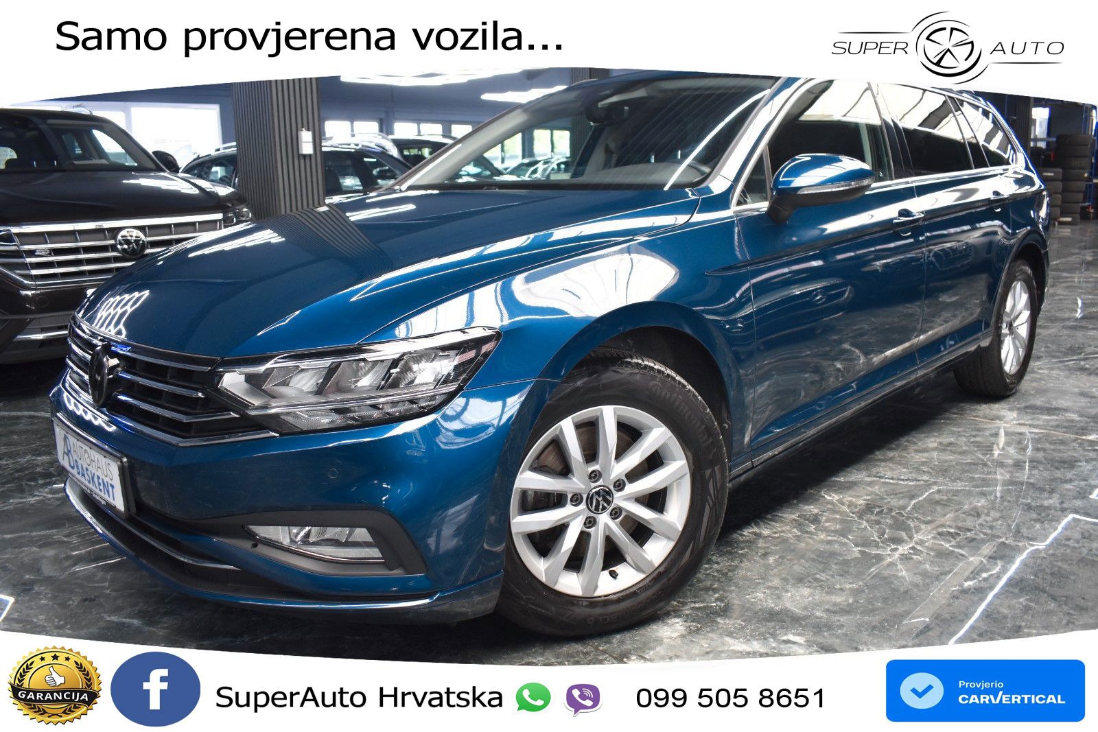 Volkswagen Passat Variant 2.0 TDI (150 KS) DSG Business LED+GR SJED+ACC