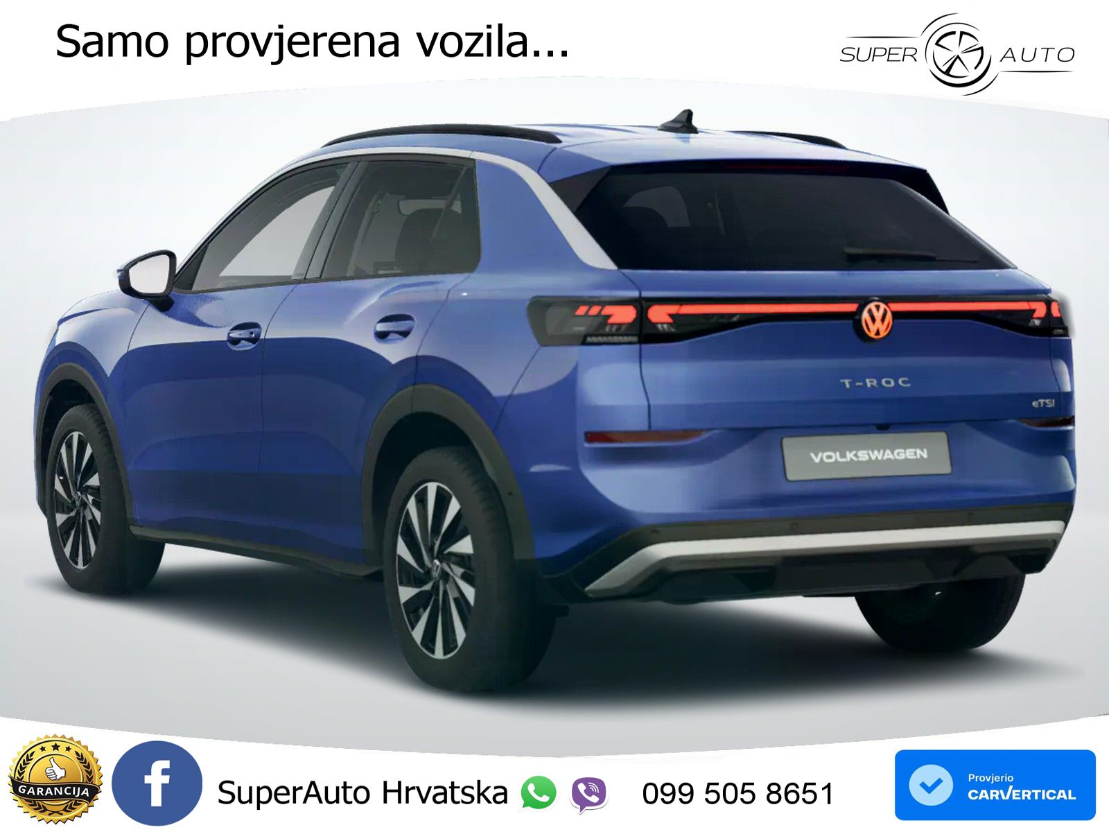 Volkswagen T-Roc II 1.5 eTSI (150 KS)  DSG LED+GR SJED+ACC