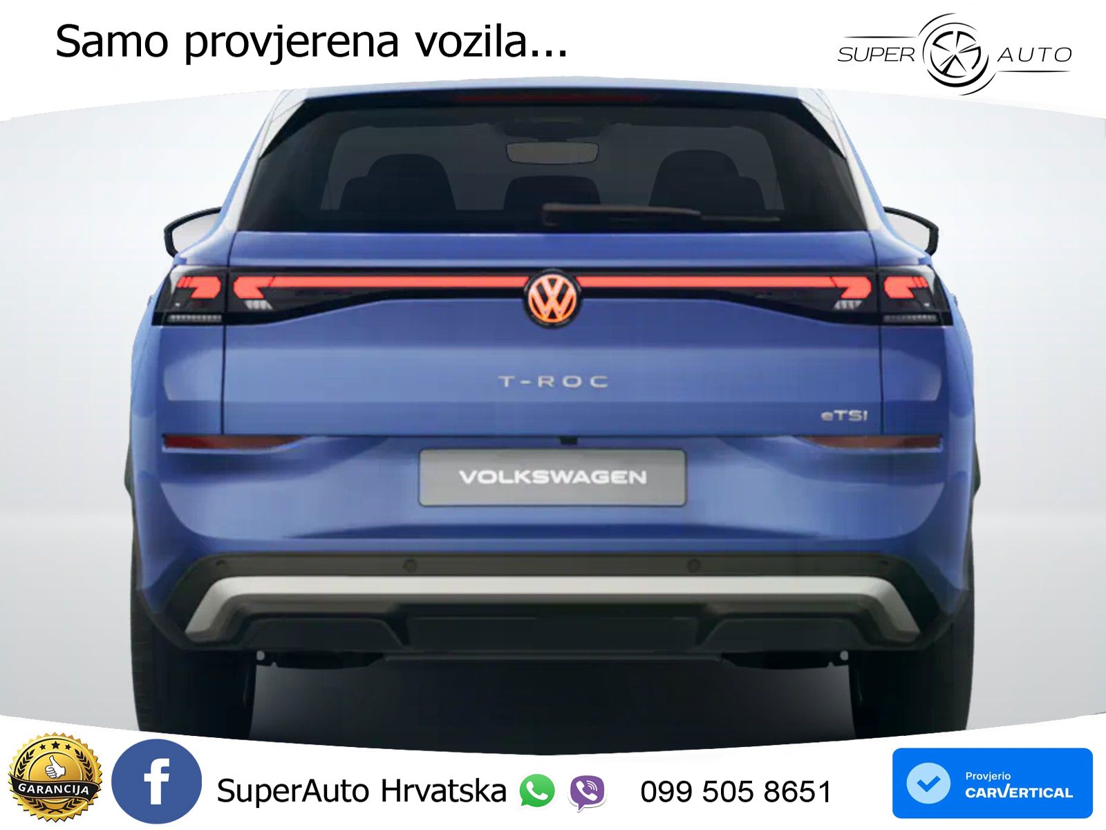 Volkswagen T-Roc II 1.5 eTSI (150 KS)  DSG LED+GR SJED+ACC