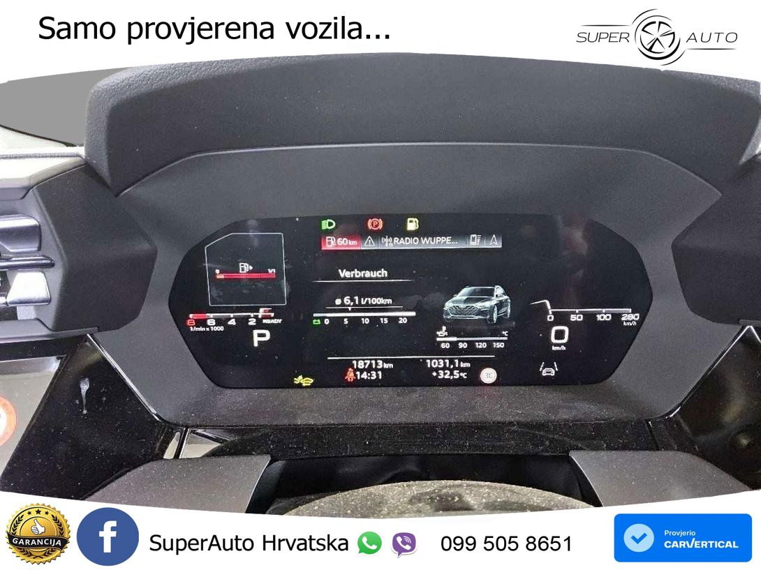Audi A3 35 TFSI (150 KS) S tronic S line LED+GR SJED+ACC