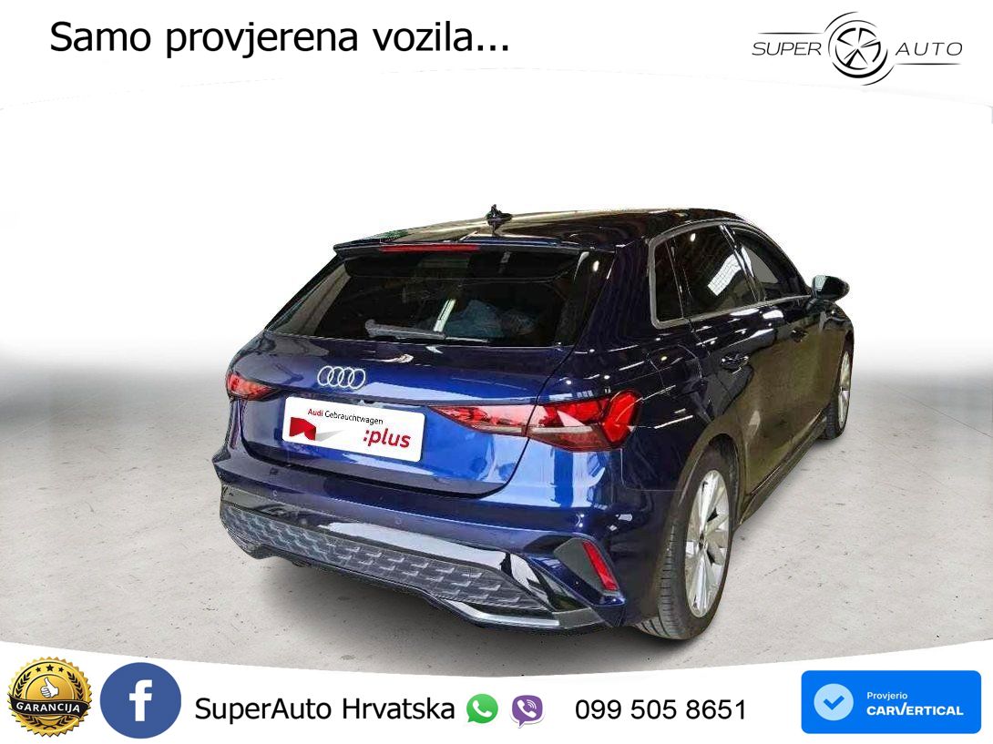 Audi A3 35 TFSI (150 KS) S tronic S line LED+GR SJED+ACC