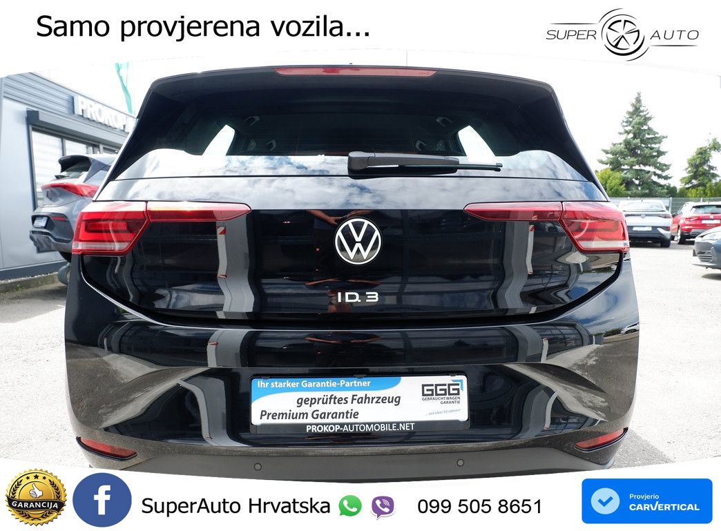 Volkswagen ID.3 Pro 62 kWh (204 KS)
