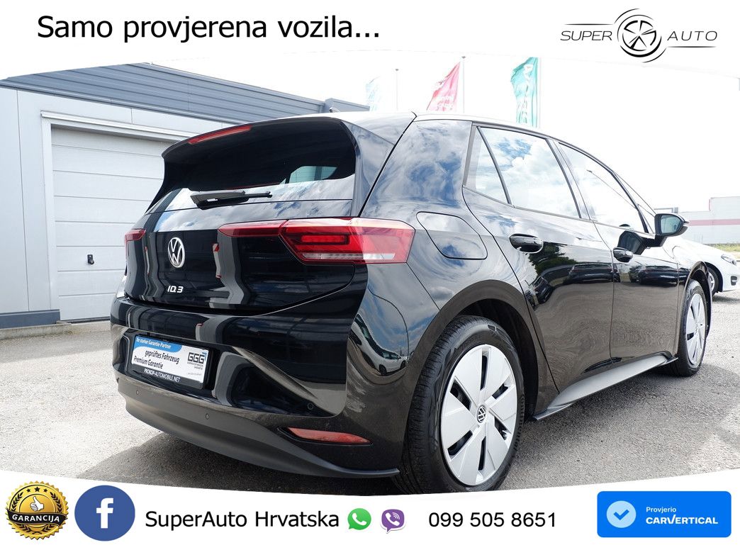 Volkswagen ID.3 Pro 62 kWh (204 KS)