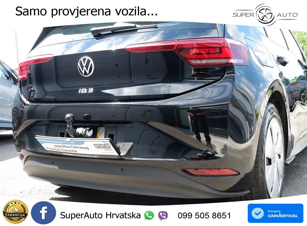Volkswagen ID.3 Pro 62 kWh (204 KS)