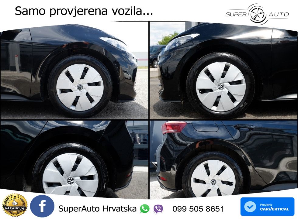 Volkswagen ID.3 Pro 62 kWh (204 KS)
