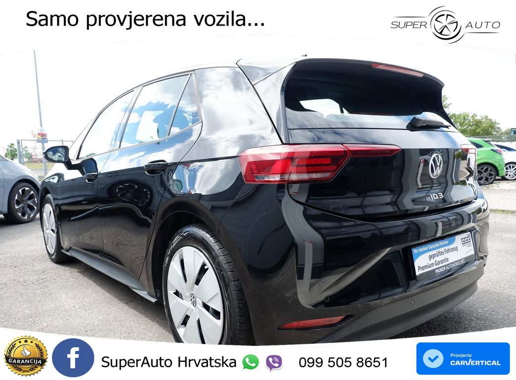 Volkswagen ID.3 Pro 62 kWh (204 KS)