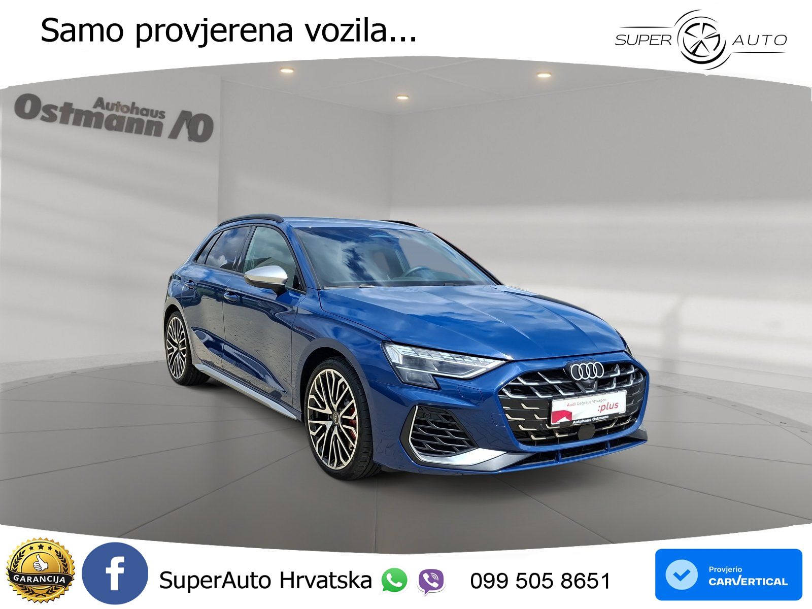 Audi S3 2.0 TFSI (333 KS) quattro S tronic LED+GR SJED+ACC