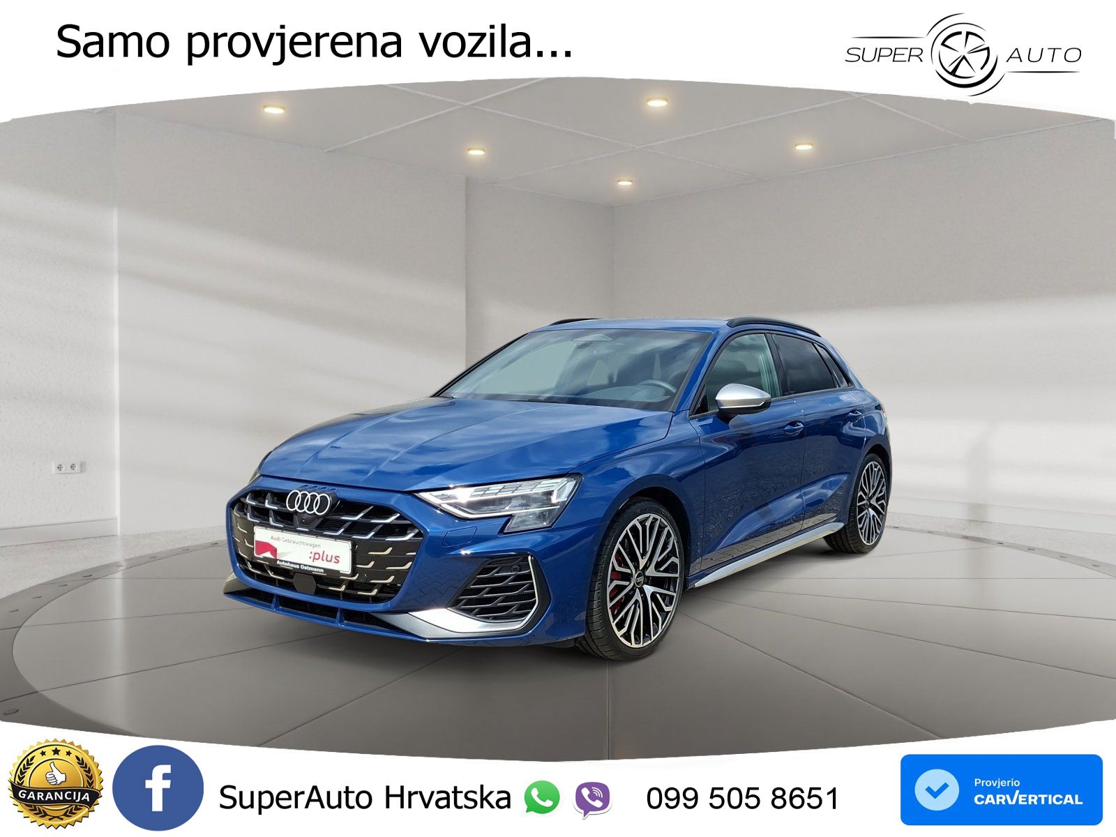 Audi S3 2.0 TFSI (333 KS) quattro S tronic LED+GR SJED+ACC