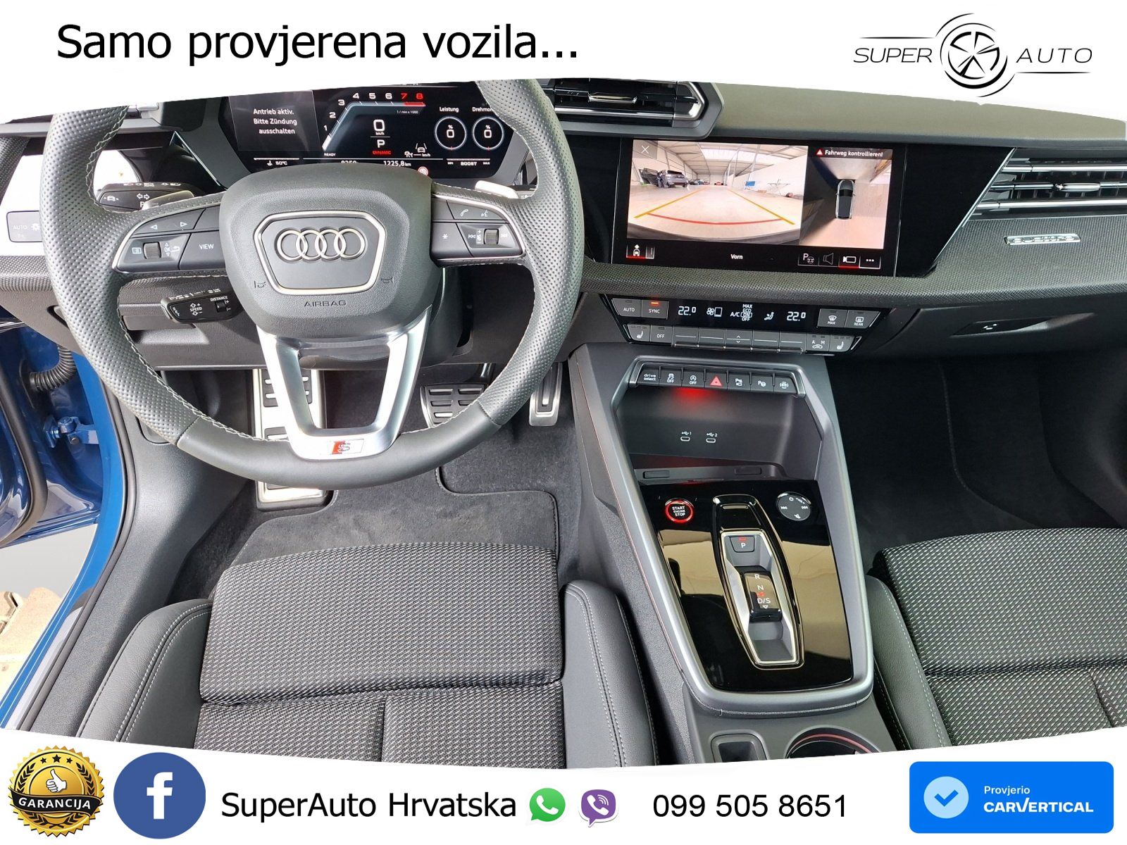 Audi S3 2.0 TFSI (333 KS) quattro S tronic LED+GR SJED+ACC
