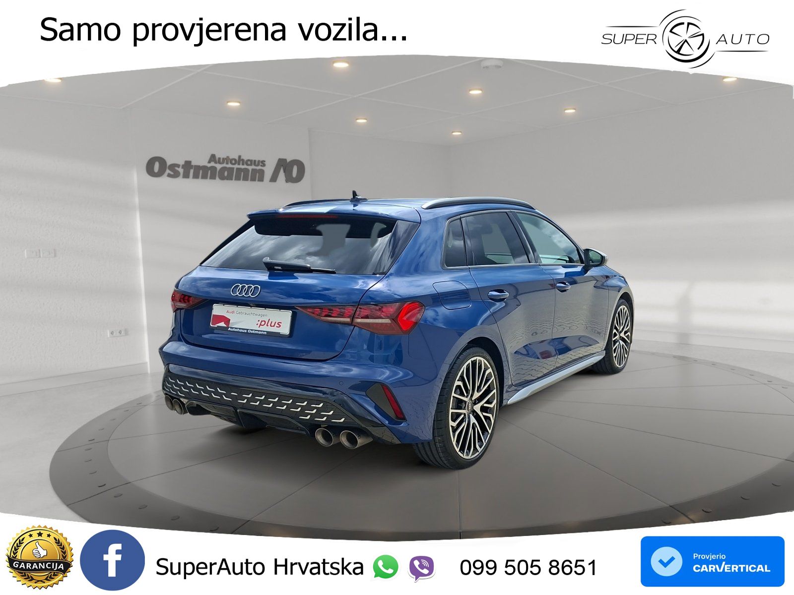 Audi S3 2.0 TFSI (333 KS) quattro S tronic LED+GR SJED+ACC