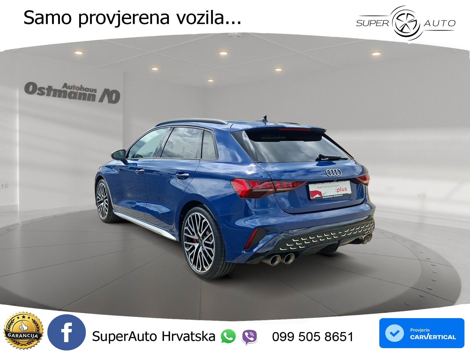 Audi S3 2.0 TFSI (333 KS) quattro S tronic LED+GR SJED+ACC