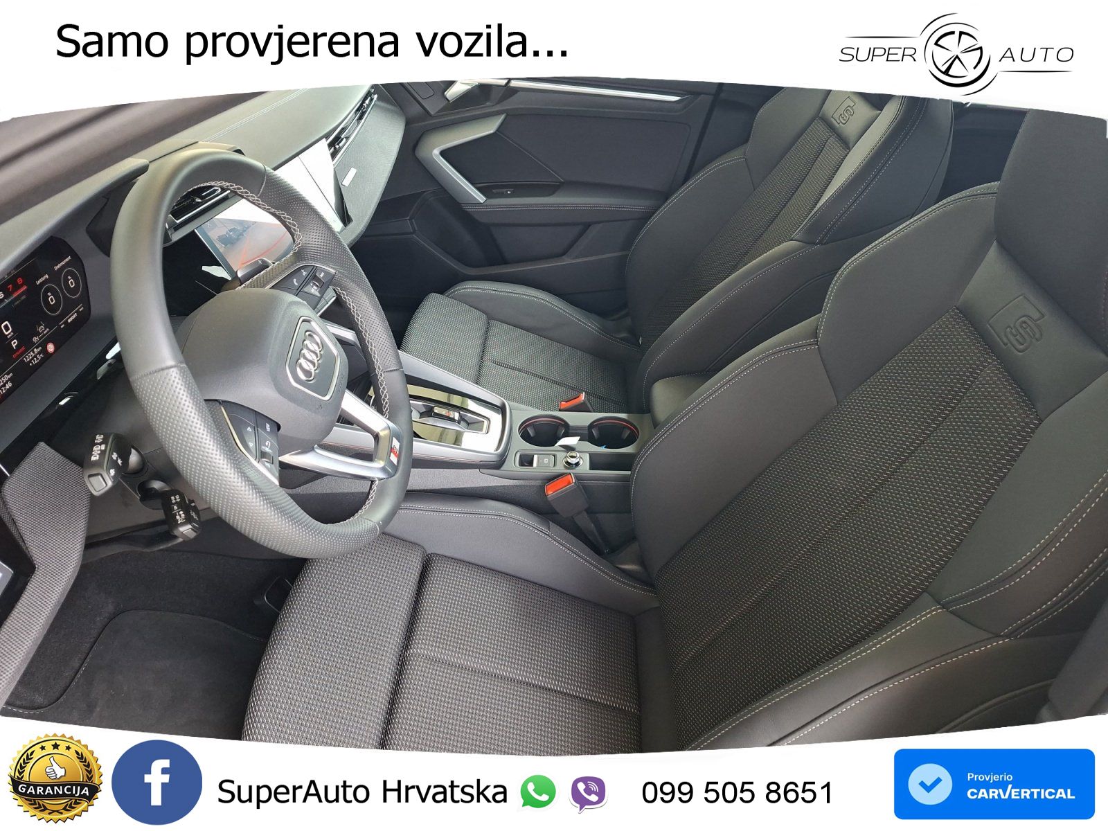 Audi S3 2.0 TFSI (333 KS) quattro S tronic LED+GR SJED+ACC
