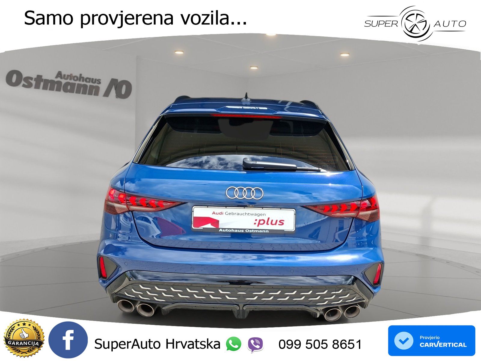 Audi S3 2.0 TFSI (333 KS) quattro S tronic LED+GR SJED+ACC