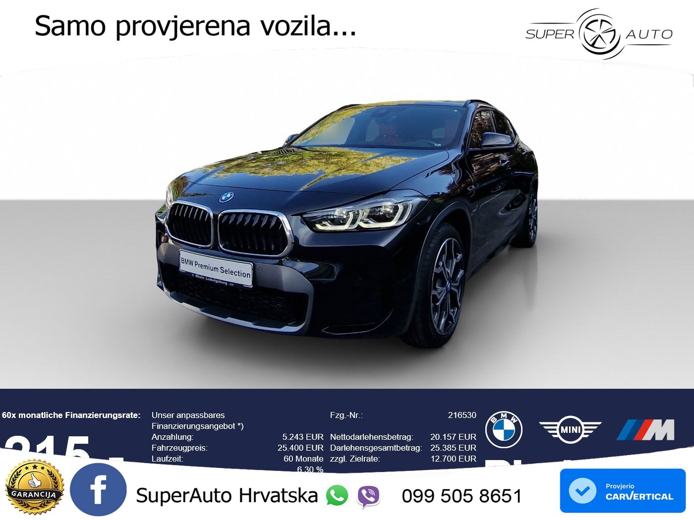 BMW X2 xDrive25e Steptronic LED+GR SJED+ACC