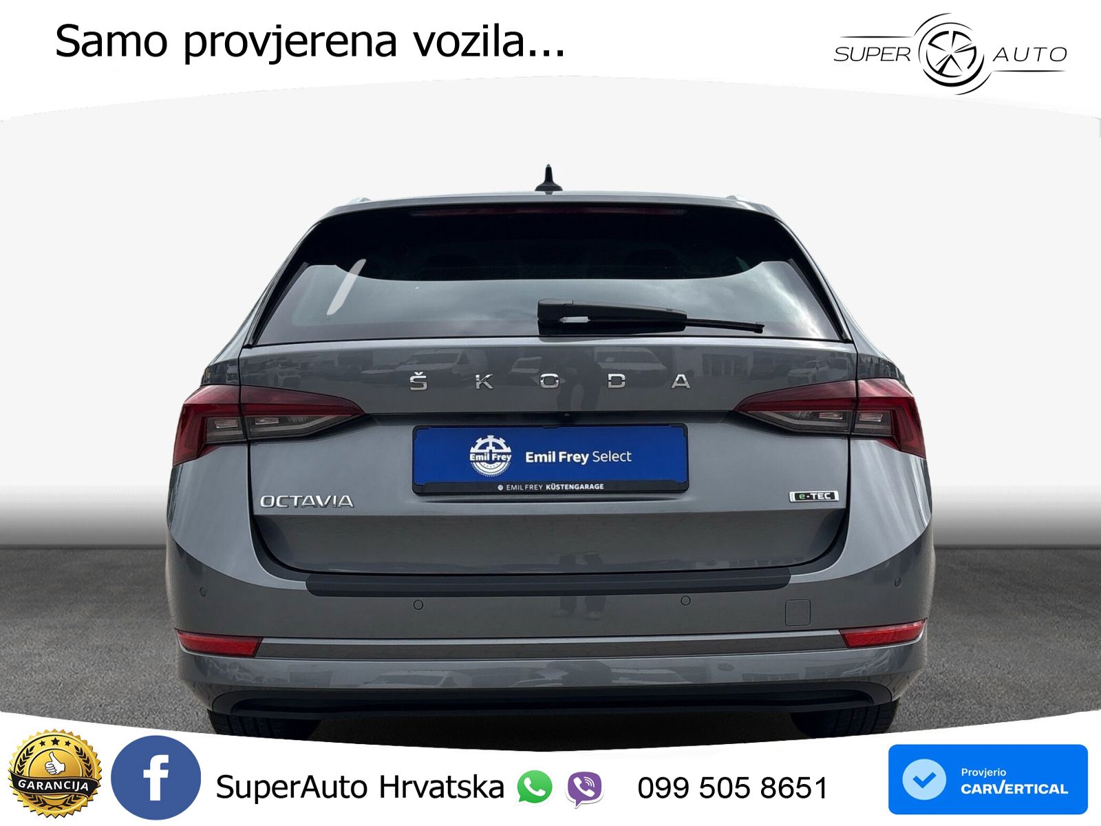 Škoda Octavia Combi 1.5 TSI EVO e-TEC (150 KS) DSG Selection