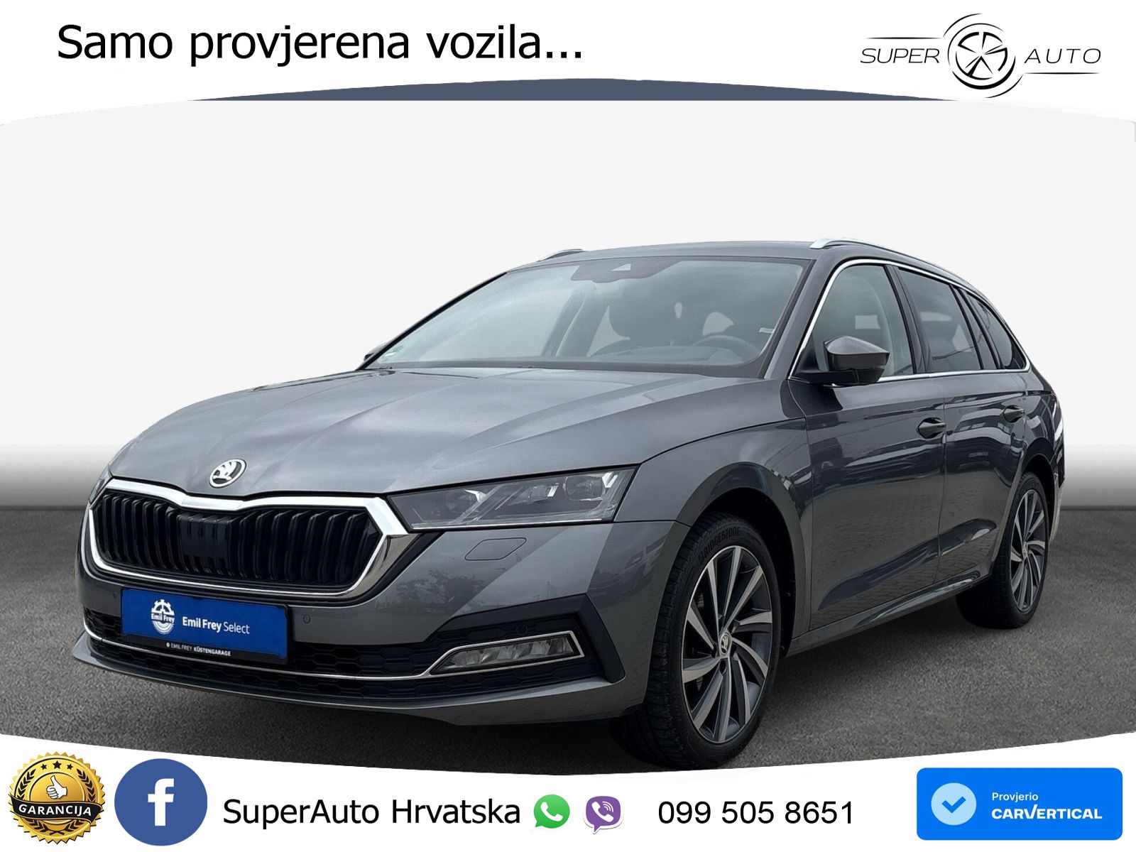 Škoda Octavia Combi 1.5 TSI EVO e-TEC (150 KS) DSG Selection