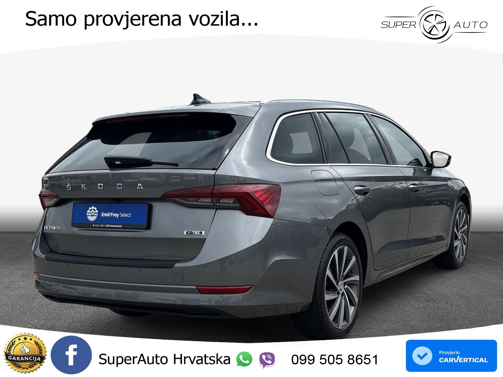 Škoda Octavia Combi 1.5 TSI EVO e-TEC (150 KS) DSG Selection
