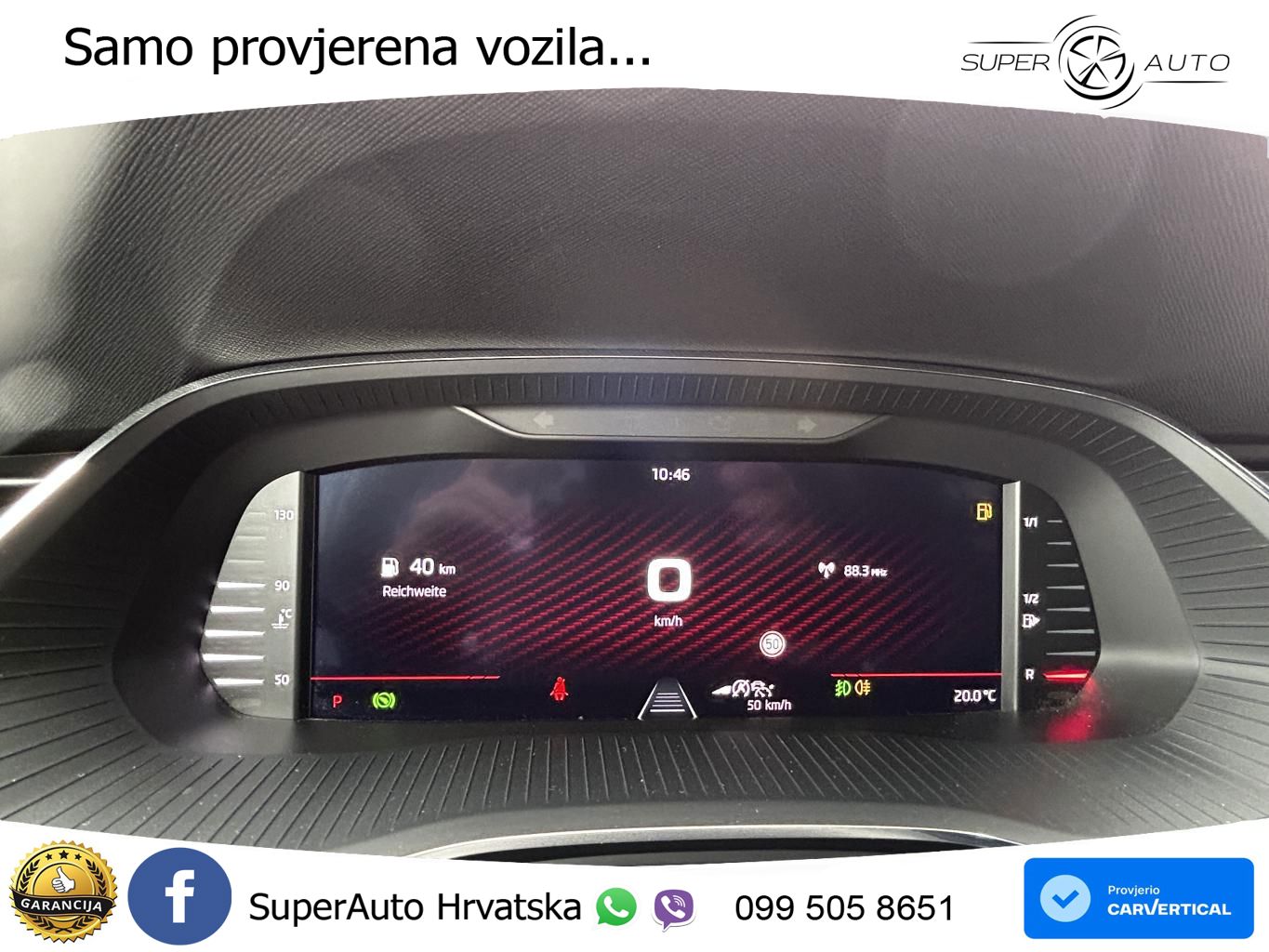 Škoda Octavia Combi RS 2.0 TDI (200 KS) 4x4 DSG MATRIX+GR SJED+KAM