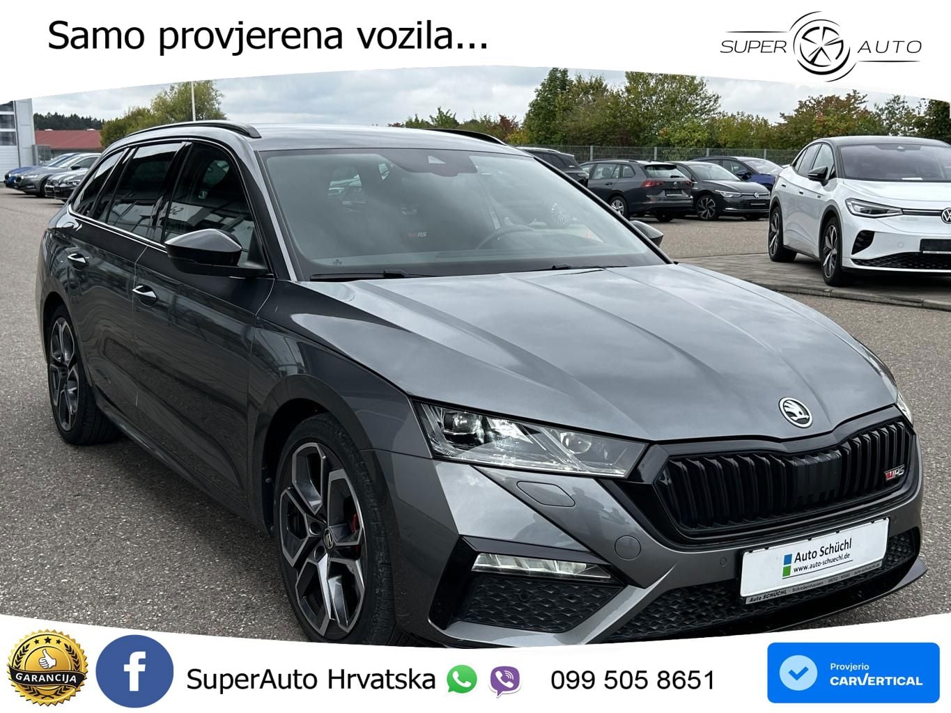 Škoda Octavia Combi RS 2.0 TDI (200 KS) 4x4 DSG MATRIX+GR SJED+KAM