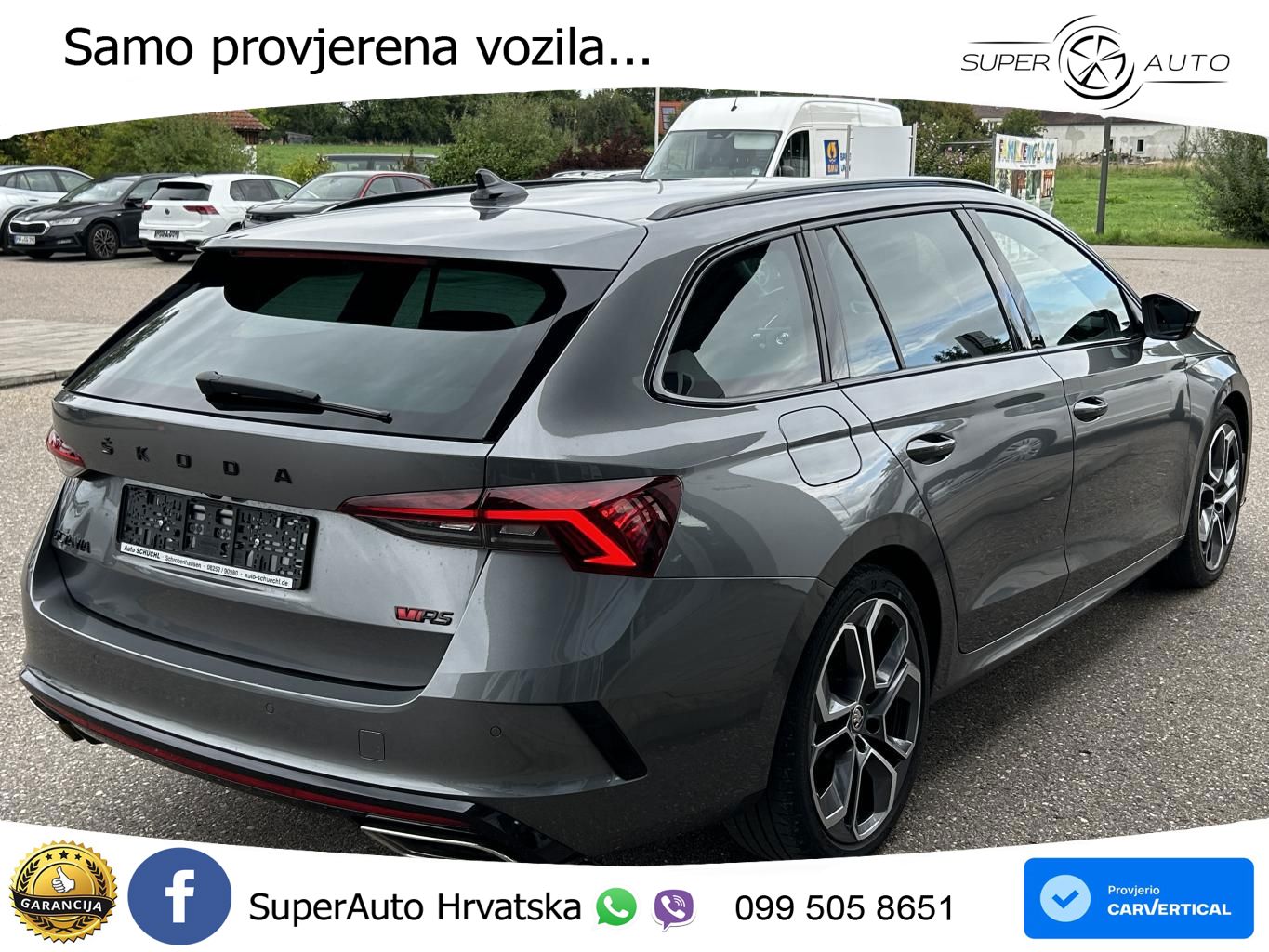 Škoda Octavia Combi RS 2.0 TDI (200 KS) 4x4 DSG MATRIX+GR SJED+KAM