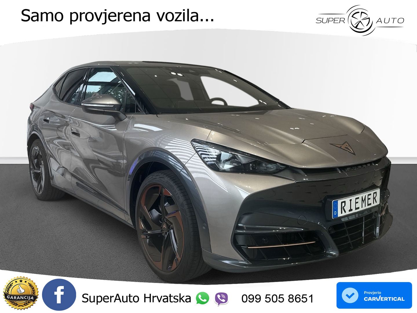 Cupra Tavascan 82 kWh (340 KS)  4WD VZ LED+GR SJED+ACC
