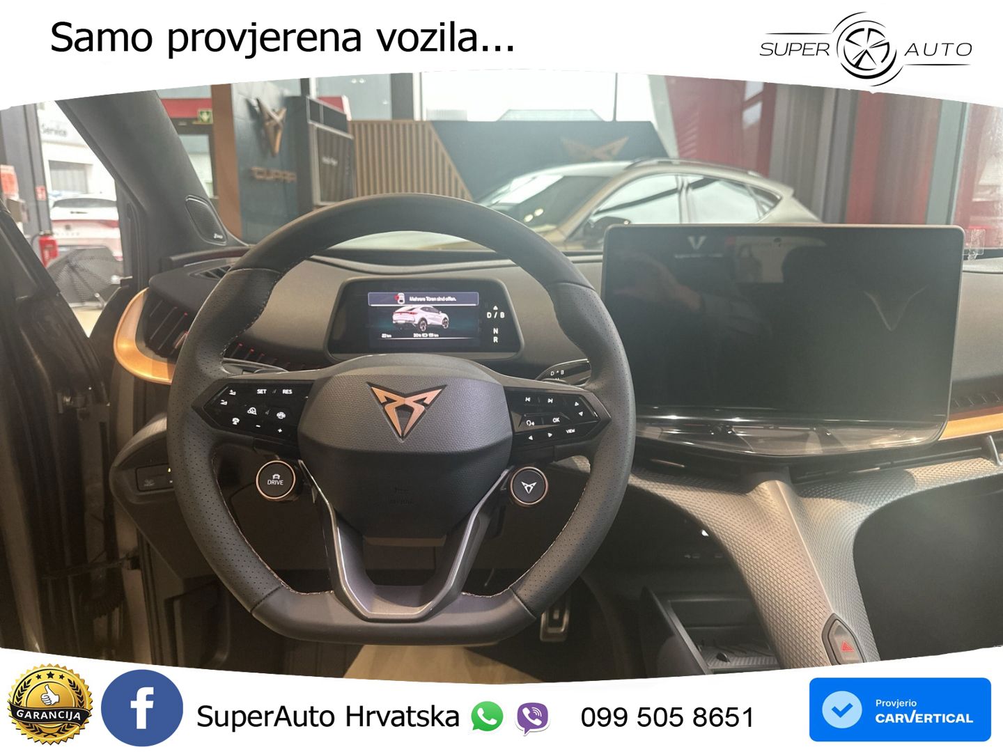 Cupra Tavascan 82 kWh (340 KS)  4WD VZ LED+GR SJED+ACC