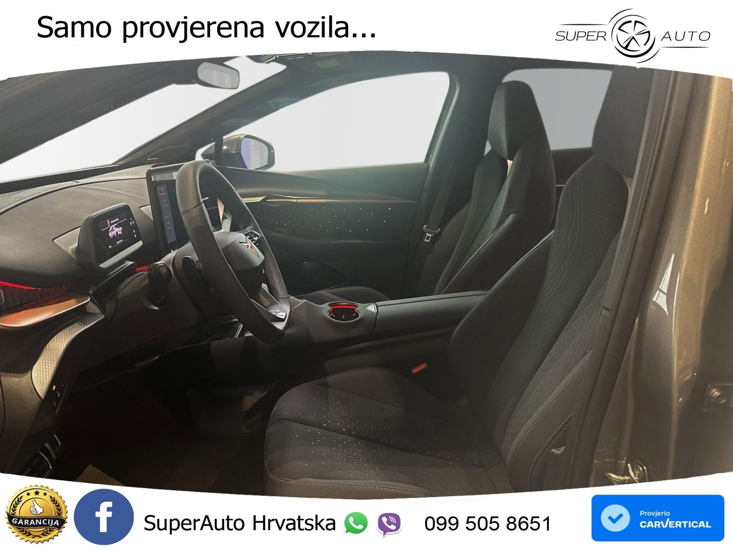 Cupra Tavascan 82 kWh (340 KS)  4WD VZ LED+GR SJED+ACC