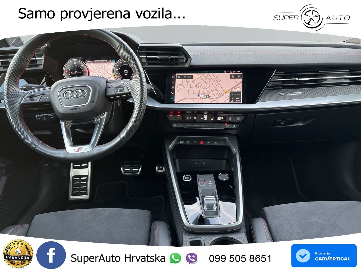 Audi A3 40 TDI (200 KS) quattro S tronic S line LED+GR SJED+ACC