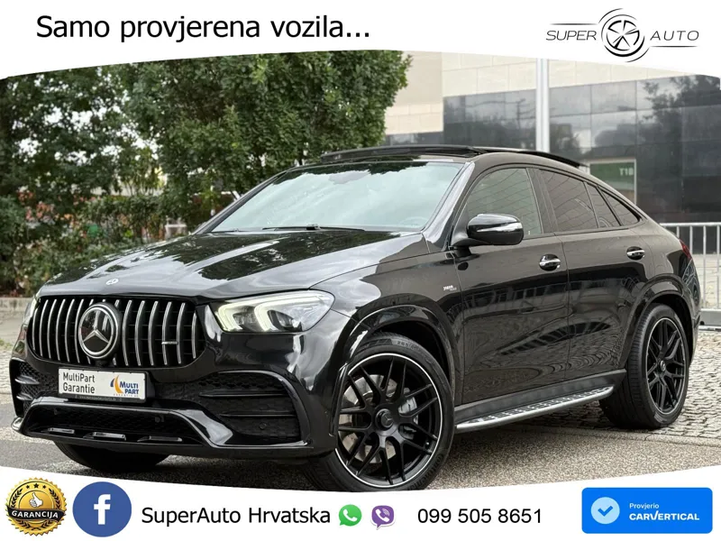 Mercedes AMG GLE Coupe 53 (435 KS) EQ Boost 4MATIC+ AMG SPEEDSHIFT TCT 9G ACC+HEAD+GR SJED+360+PANO