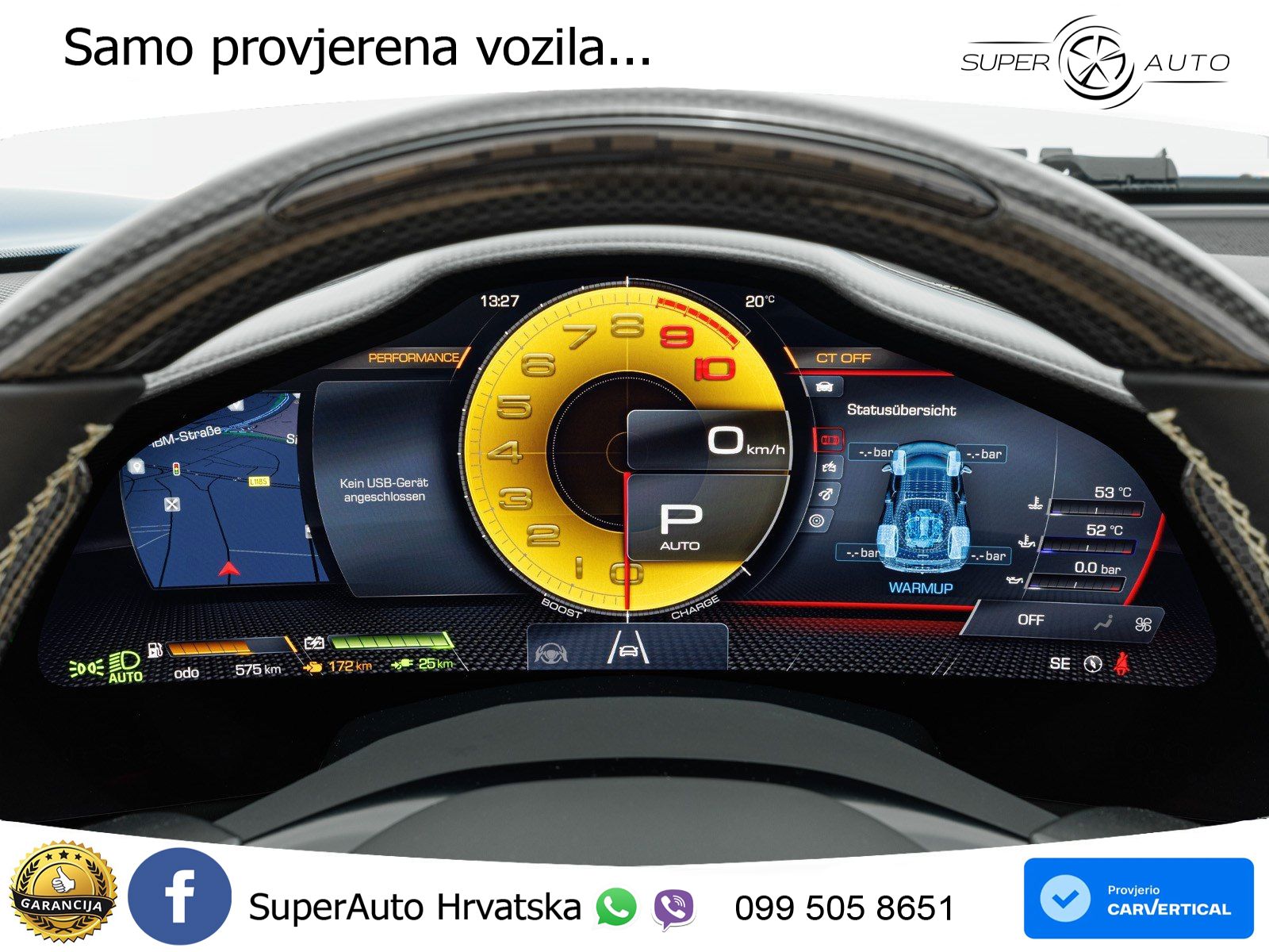 Ferrari 296 GTS 3.0 V6 (830 KS) F1 DCT