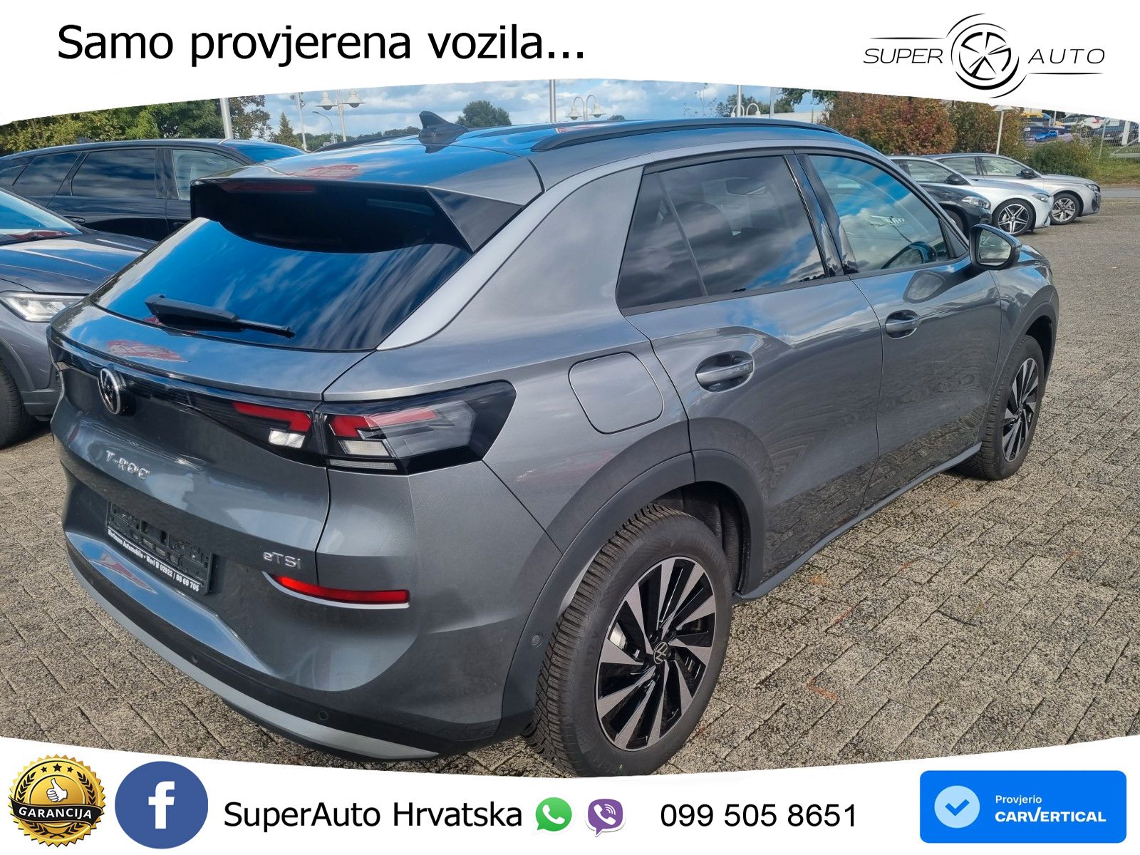 Volkswagen T-Roc 1.5 eTSI (116 KS)  DSG LED+GR SJED+ACC