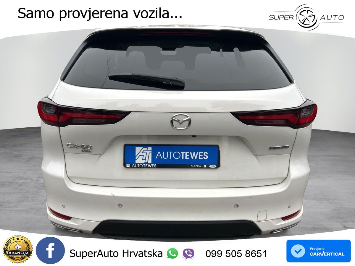 Mazda CX-60 2.5 e-Skyactiv (328 KS) AWD Automatic LED+GR SJED+ACC