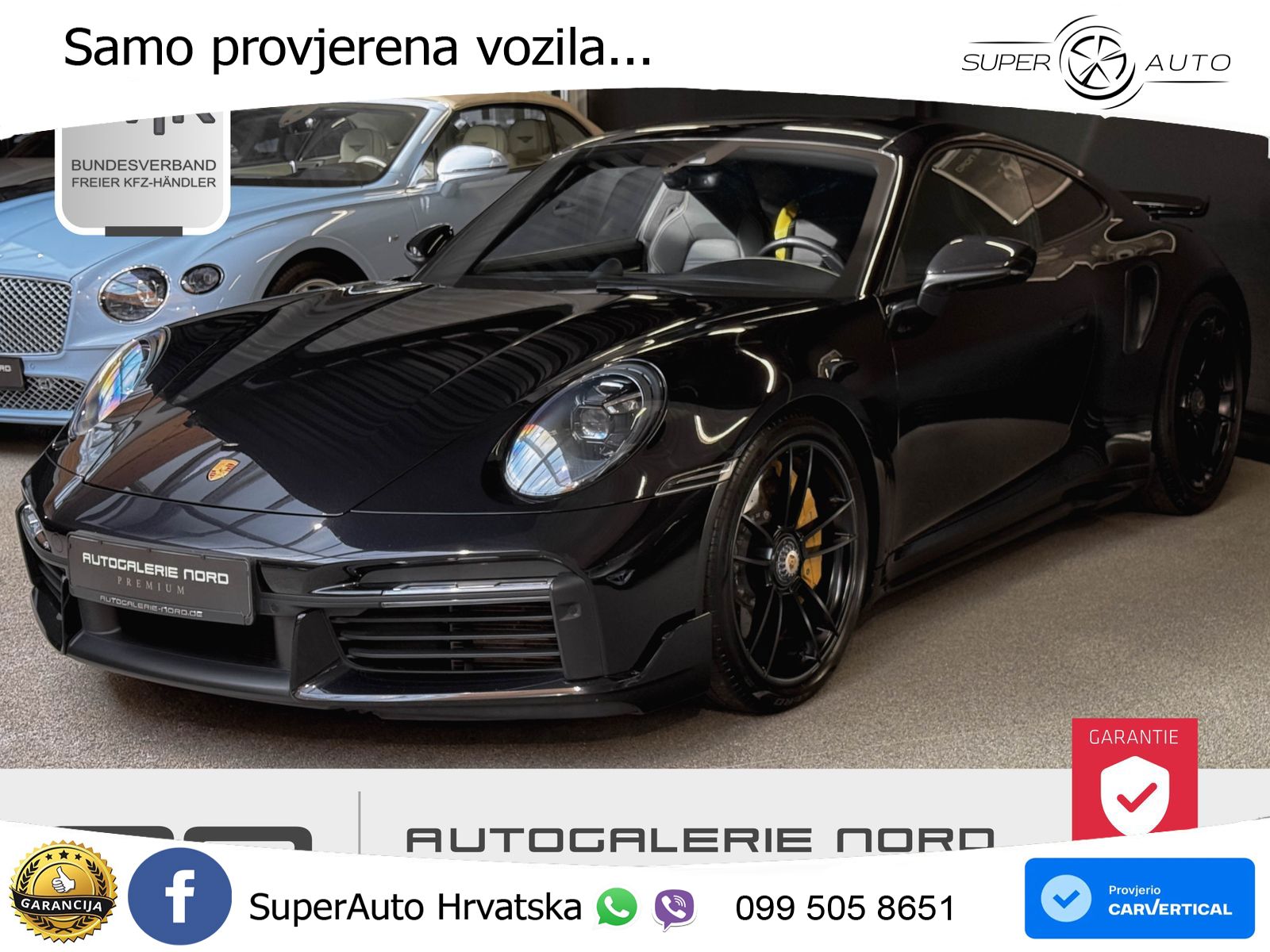 Porsche 911 Turbo S 3.8 (650 KS) PDK MATRIX+GR SJED+KAM