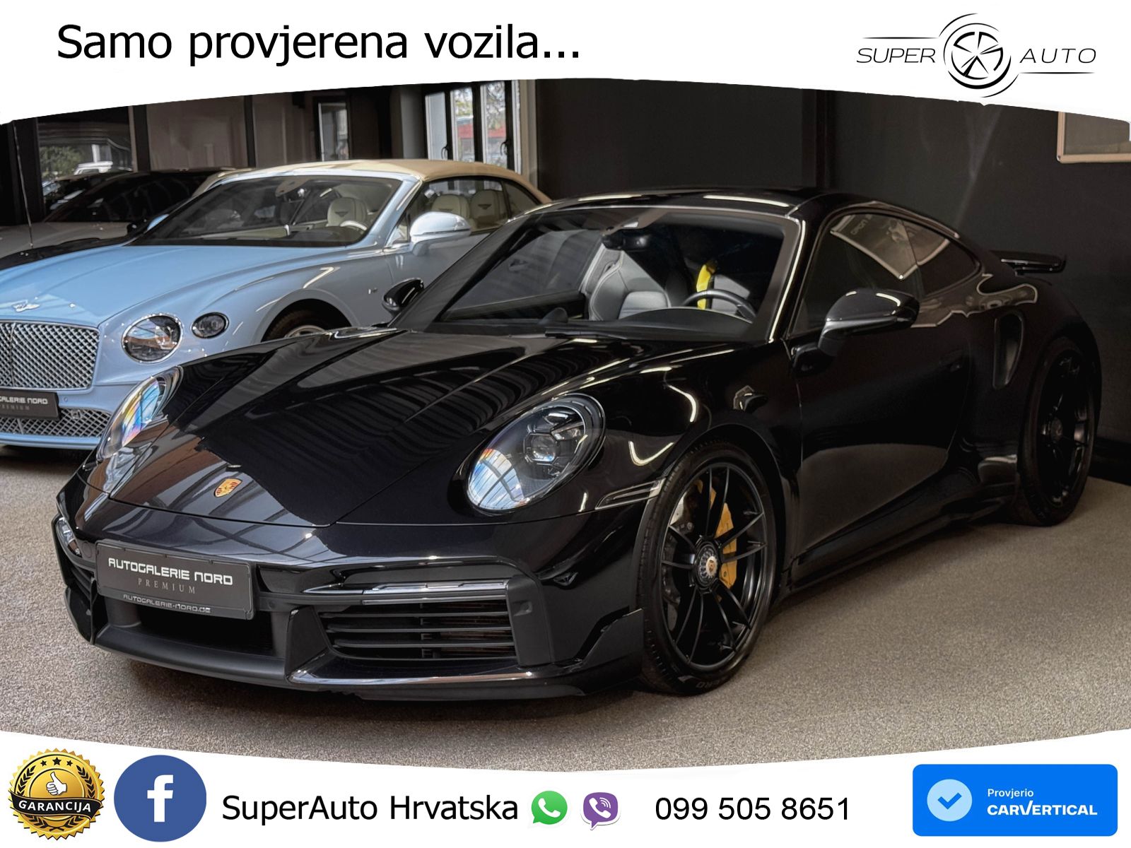 Porsche 911 Turbo S 3.8 (650 KS) PDK MATRIX+GR SJED+KAM